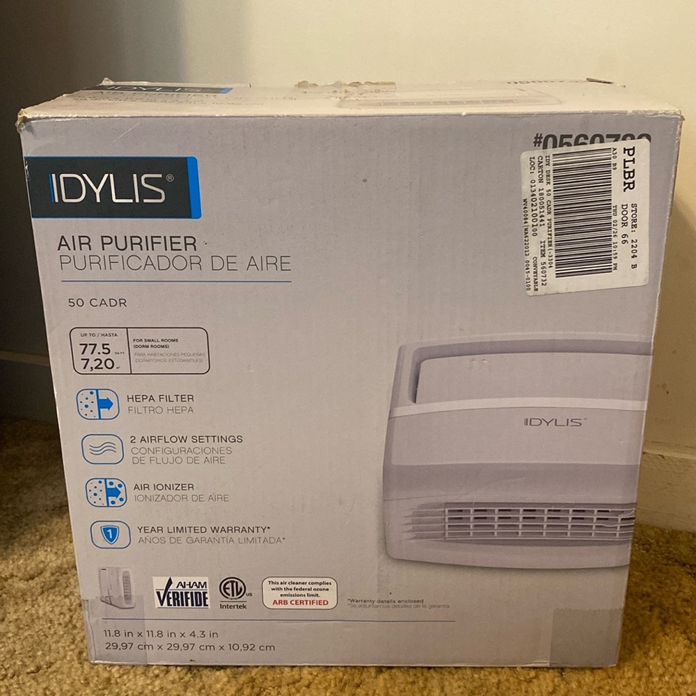 💫 Idylis Air Purifier